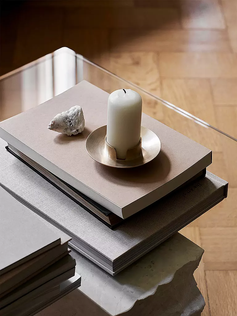 FERM LIVING | Candelabro BLOCK Brass | Oro