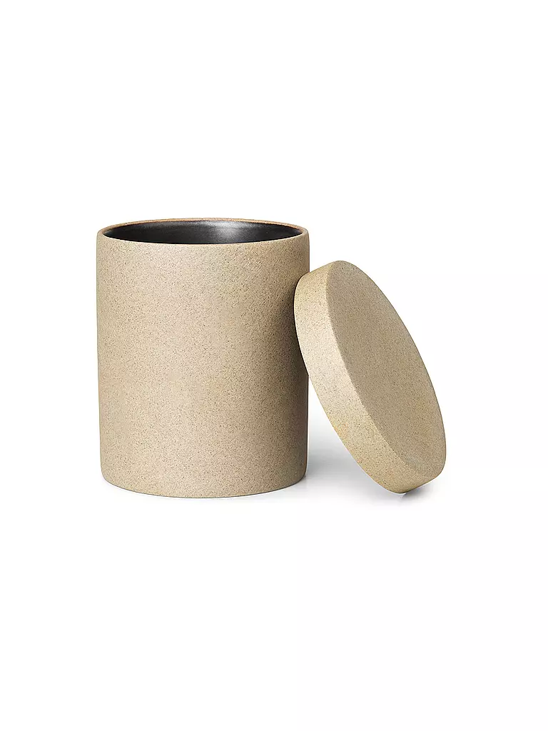 FERM LIVING | Contenedor de porcelana BON Grande Cerámica | Beige