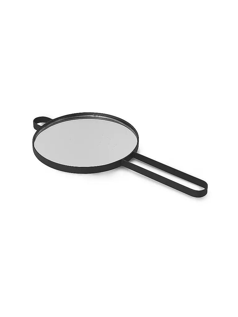 FERM LIVING | Espejo de mano POSIE Black | Negro