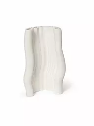 FERM LIVING | Jarrón MOIRE 30cm Blanco hueso | Blanco