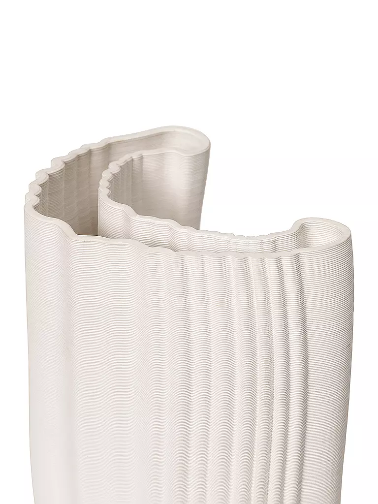 FERM LIVING | Jarrón MOIRE 30cm Blanco hueso | 