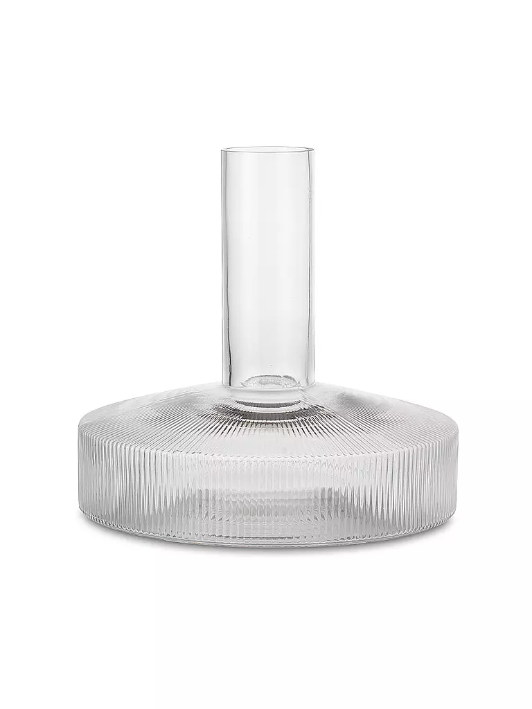 FERM LIVING | Jarra de vino RIPPLE 1,1l | Transparente