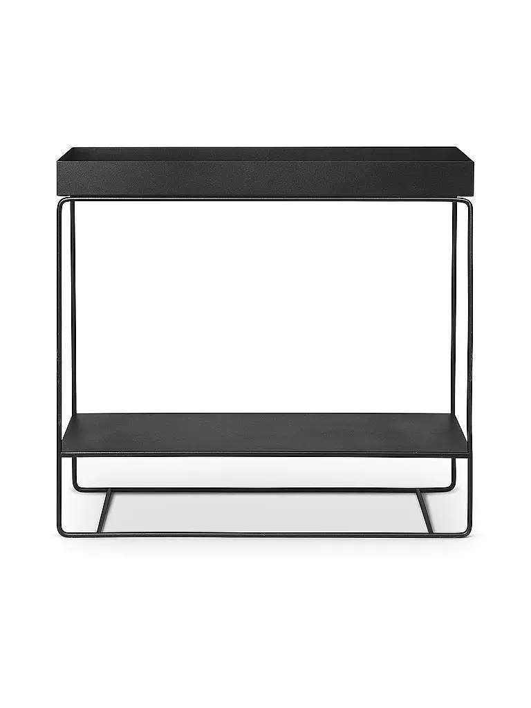 FERM LIVING | Mesa para plantas de dos niveles negra | Negro