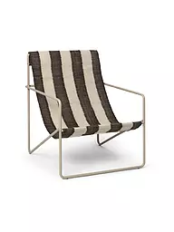 FERM LIVING | Sillón Desert Cashmere Off white Chocolate | Multicolor
