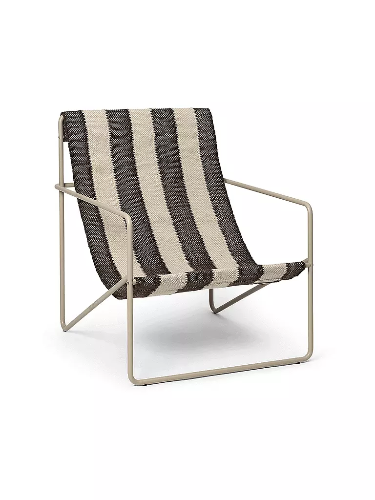 FERM LIVING | Sillón Desert Cashmere Off white Chocolate | Multicolor