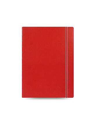 FILOFAX | Cuaderno A4 recargable RAYADO ROJO