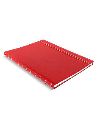 FILOFAX | Cuaderno A4 recargable RAYADO ROJO