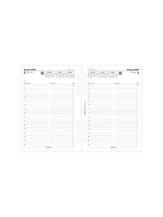FILOFAX | Recambio de calendario día en alemán A5 Multifit 2026