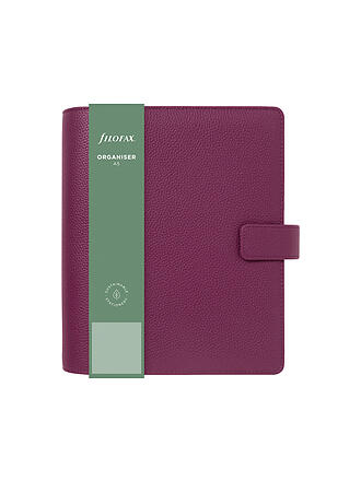 FILOFAX | Agenda CAMDEN A5 ORGANISER Ciruela Sin fecha