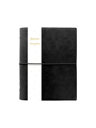 FILOFAX | Planificador DOMINO SOFT A5 ORGANISER Black Undated