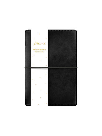 FILOFAX | Agenda DOMINO SOFT PERSONAL ORGANISER Black Undated