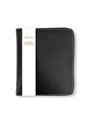 FILOFAX | Planificador MALDEN A5 ZIP ORGANISER Negro Sin fecha