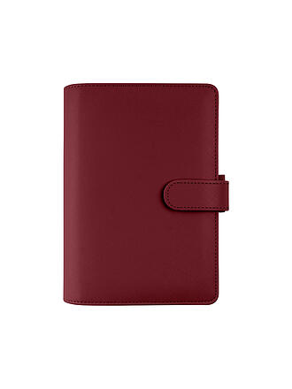 FILOFAX | Agenda SAFFIANO PERSONAL ORGANISER Dark Cherry