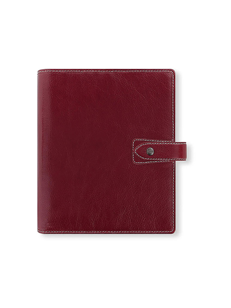 Filofax Malden A5 Organizador Borgoña Sin Fecha M rojo oscuro