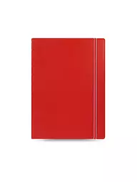 FILOFAX | Cuaderno A4 recargable RAYADO ROJO | Rojo