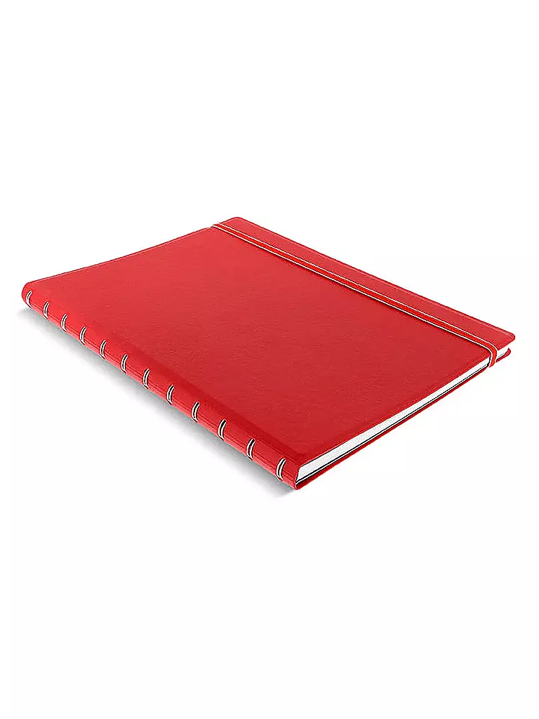 FILOFAX | Cuaderno A4 recargable RAYADO ROJO | Rojo