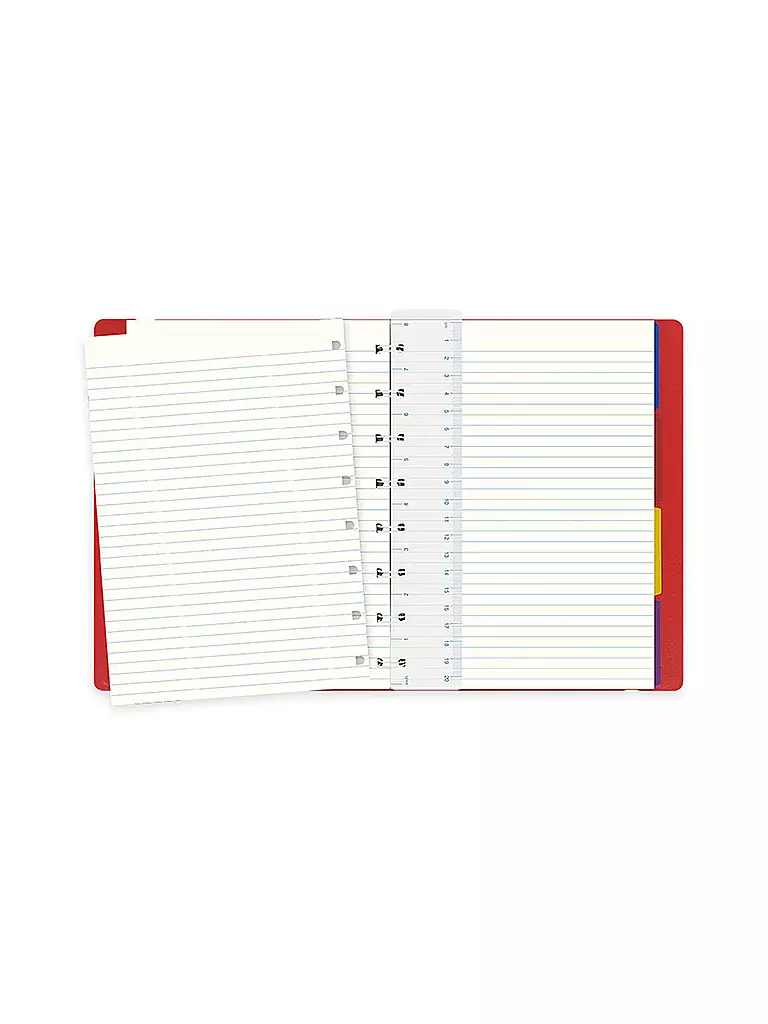 FILOFAX | Cuaderno A5 recargable ROJO |
