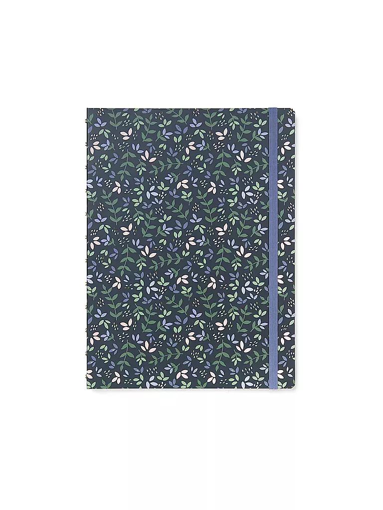 FILOFAX | Cuaderno recargable A4 Garden Dusk | Negro