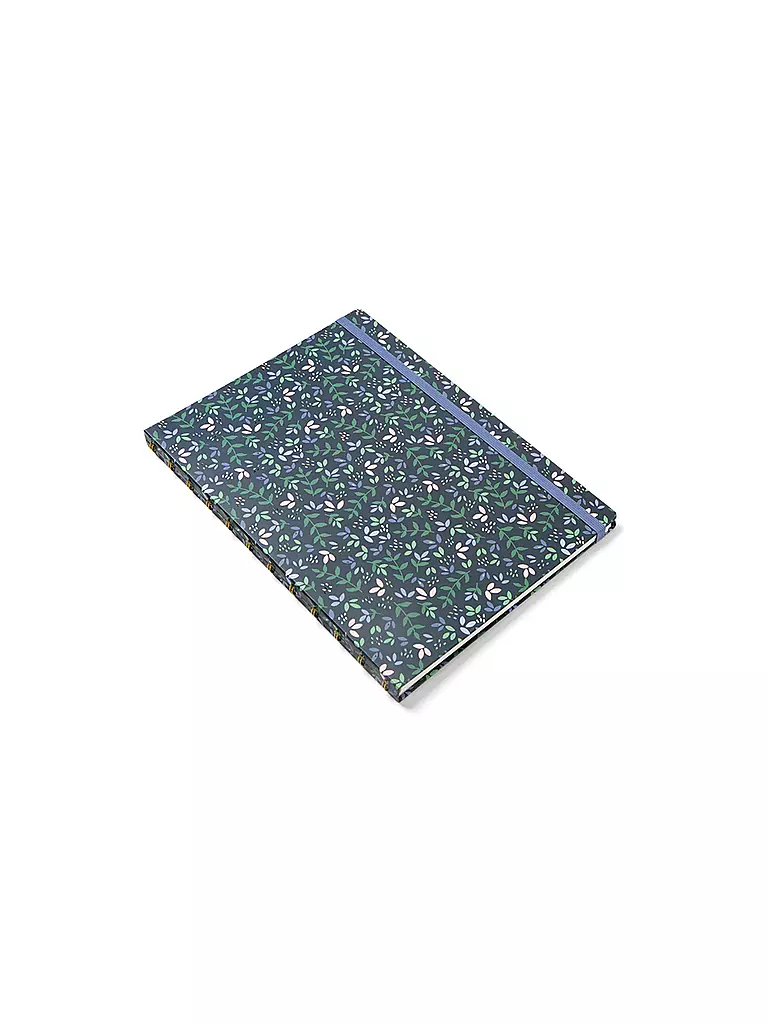 FILOFAX | Cuaderno recargable A4 Garden Dusk | Negro