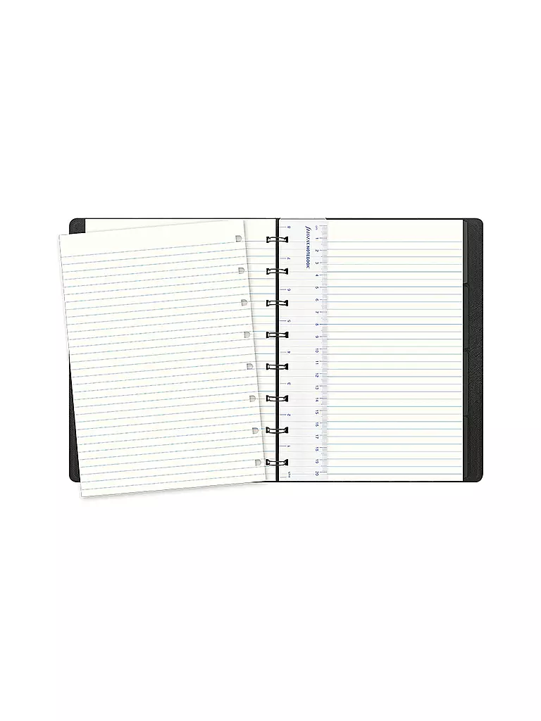 FILOFAX | Cuaderno recargable A5 SAFFIANO METALLIC Oro Rosa | Rosa