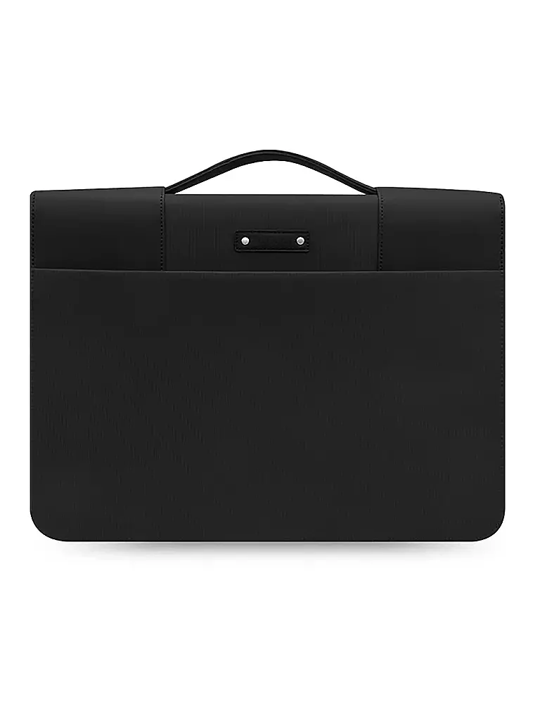 FILOFAX | Folio de microfibra con cremallera y asa | Negro