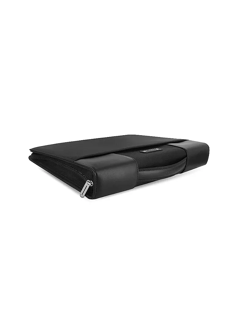 FILOFAX | Folio de microfibra con cremallera y asa | Negro