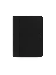 FILOFAX | Folio de microfibra con cremallera y calculadora negro | Negro
