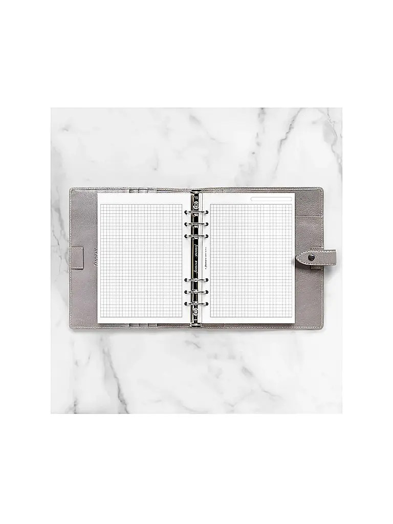 FILOFAX | Notizpapier weiß kariert - A5 | Blanco