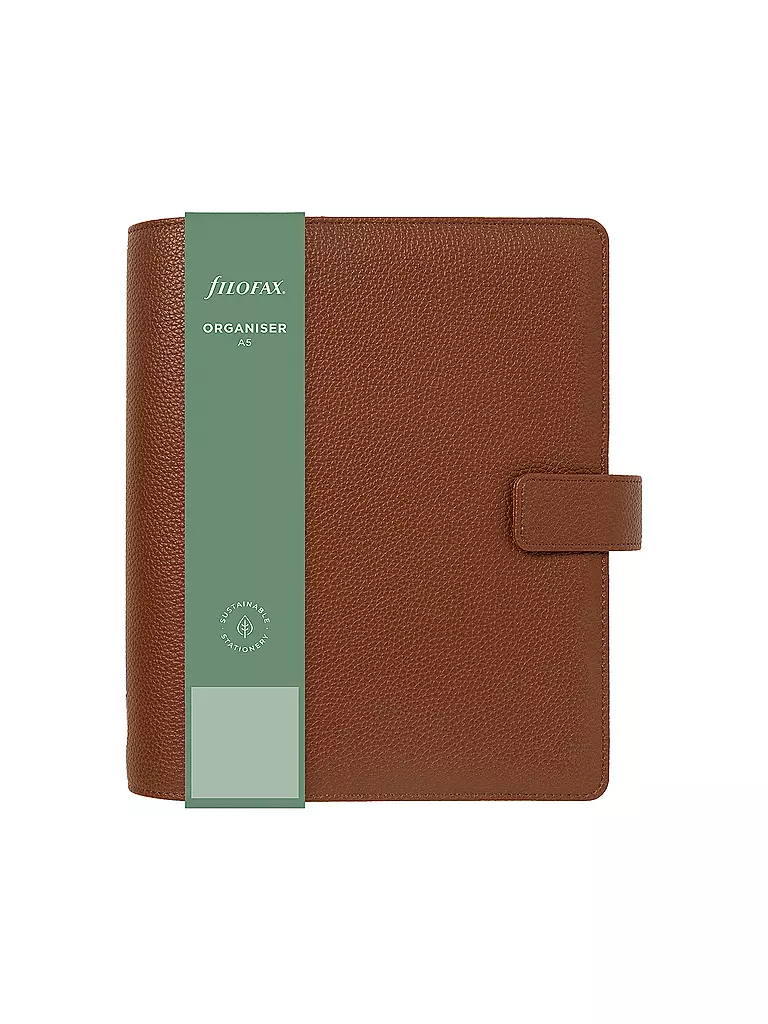 FILOFAX | Organizador Camden A5 Moca | Marrón