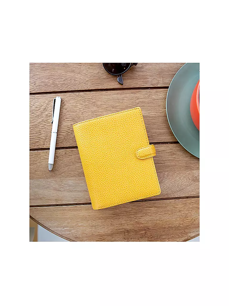 FILOFAX | Organizador de bolsillo Finsbury Mostaza | 