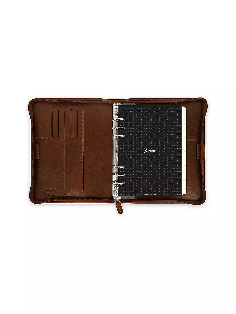 FILOFAX | Organizador Lockwood Zip A5 | Marrón