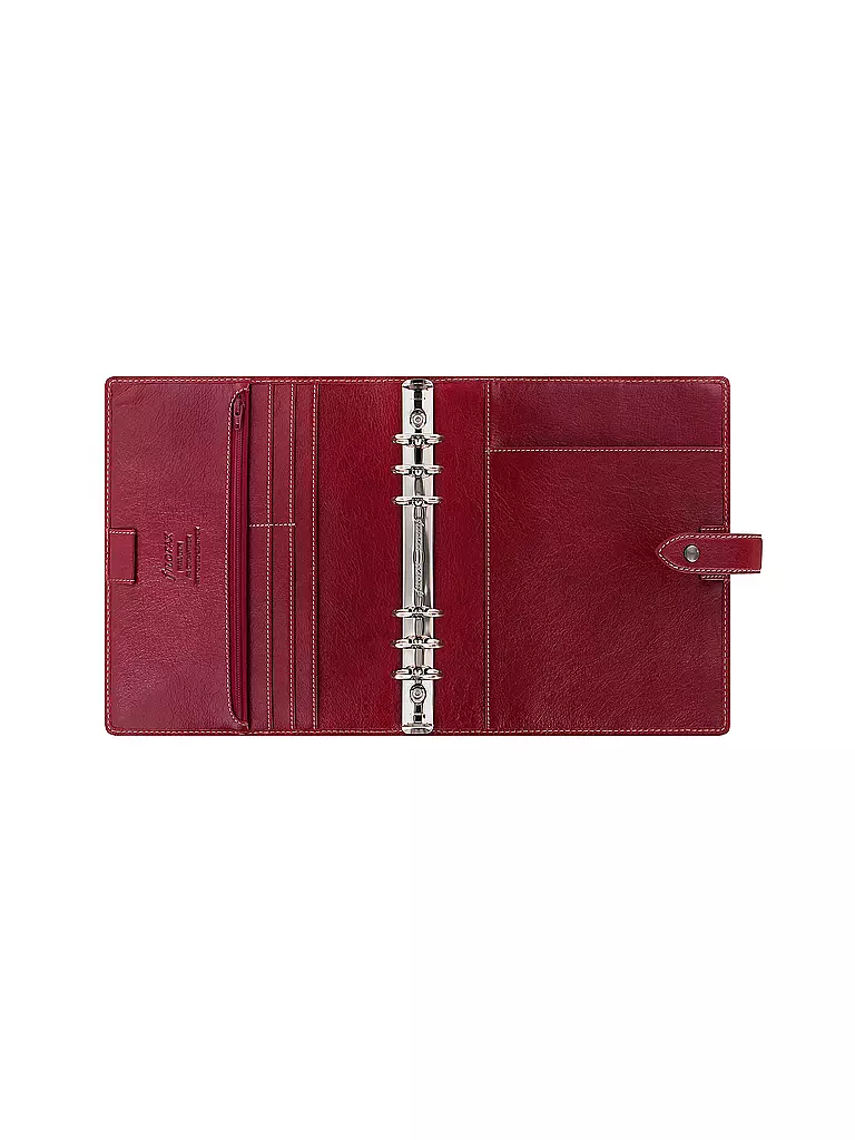 FILOFAX | Organizador Malden A5 Borgoña | Rojo oscuro