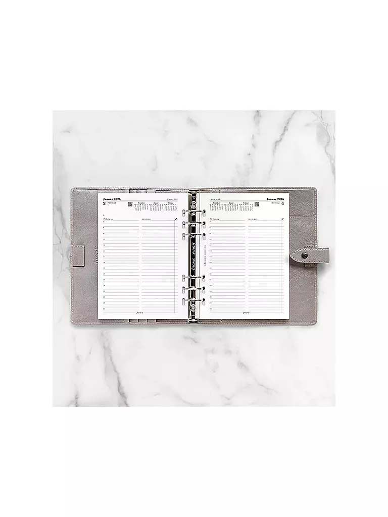 FILOFAX | Recambio de calendario día en alemán A5 Multifit 2026 | 