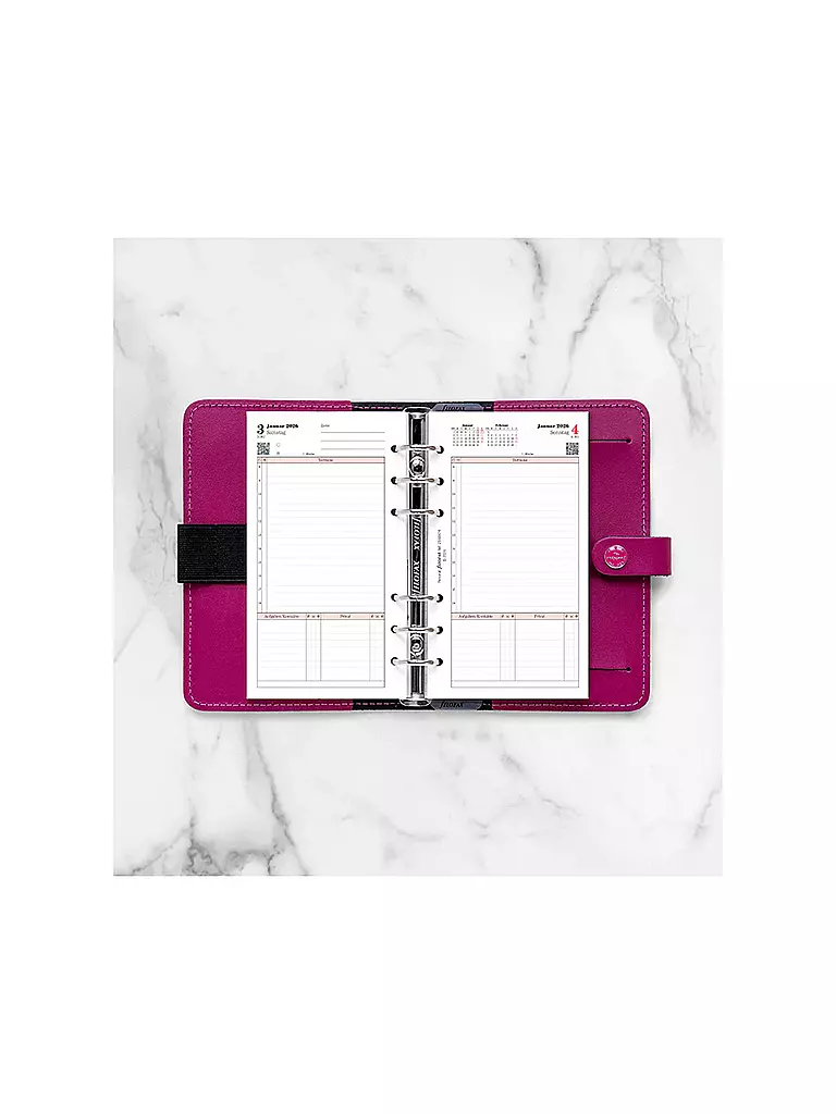 FILOFAX | Recambio de calendario día página Professional Alemán Personal 2026 | 