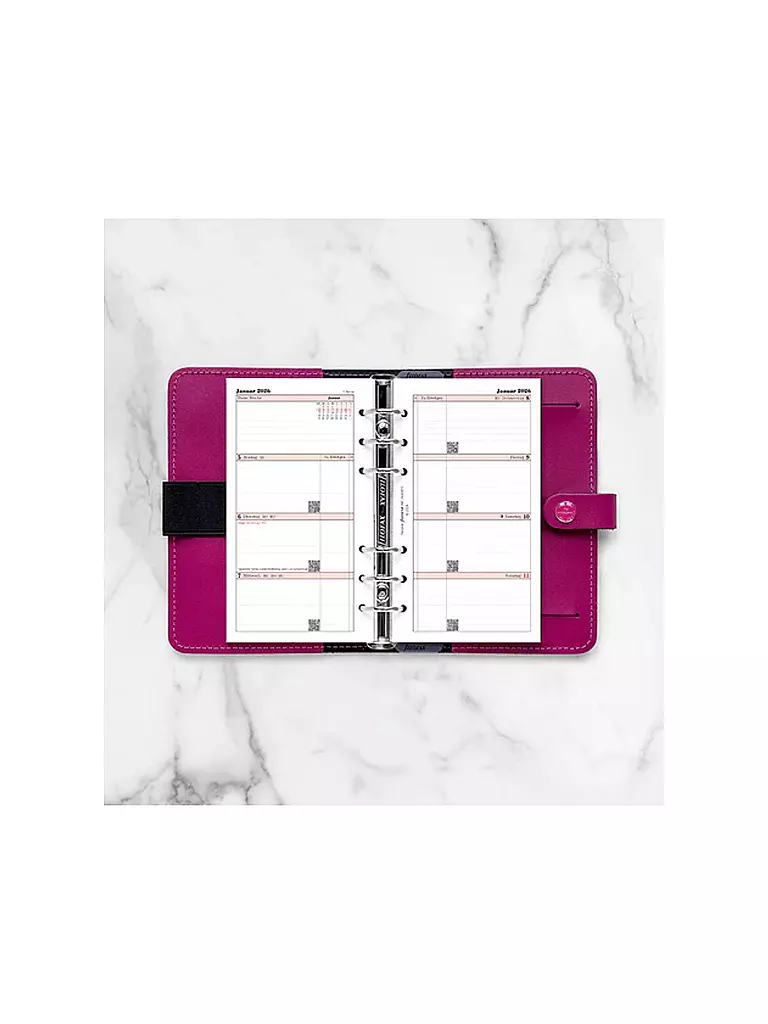 FILOFAX | Recambio de calendario semanal en alemán Personal 2026 | 