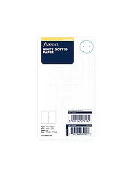 FILOFAX | Recambio de Hojas de Puntos para Agenda A5 | Blanco