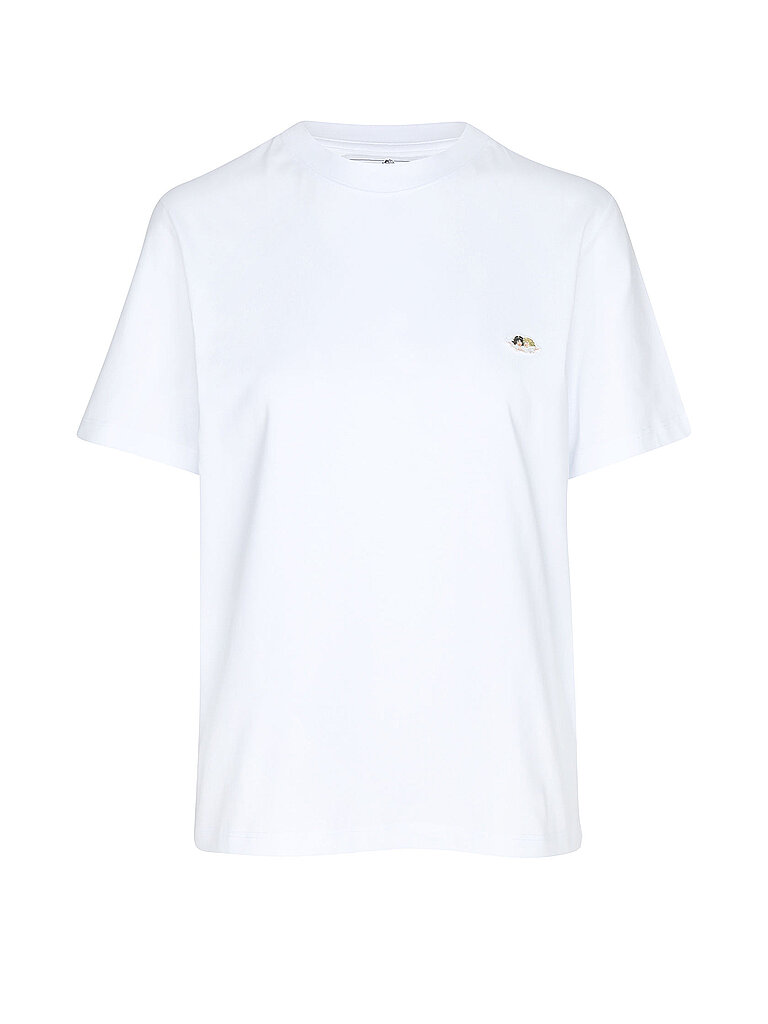 FIORUCCI Camiseta de corte regular ANGEL PATCH blanco