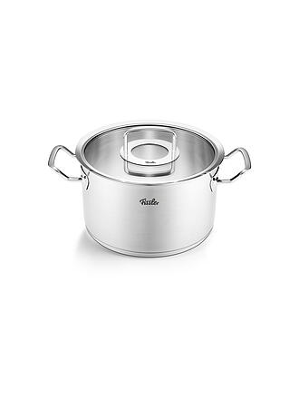 FISSLER | Olla con tapa PROFI-COLLECTION 24cm/6,3l Acero inoxidable/Mate