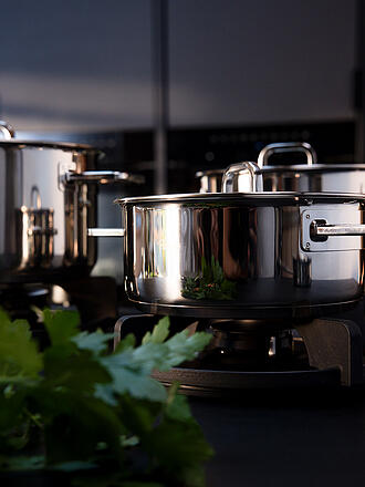 FISSLER | Olla para asar con tapa de cristal VISEO PRO 20cm/2,4l Acero inoxidable