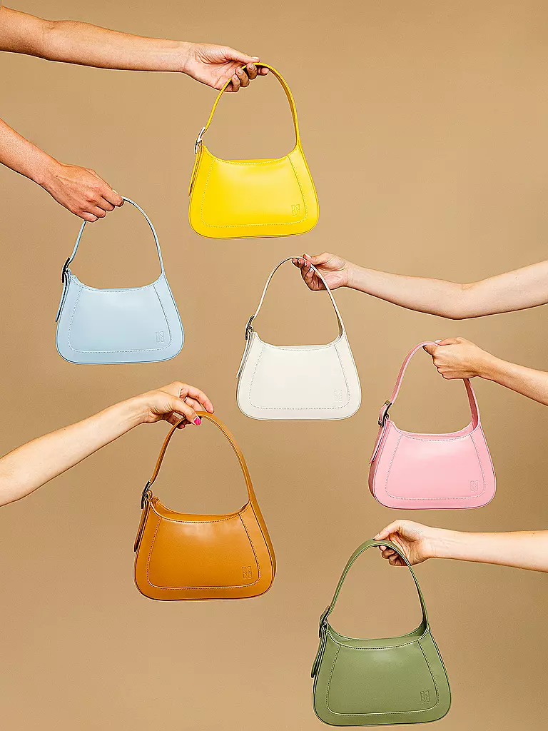 FIVE FORTY | Ledertasche - Mini Bag GAIA | Amarillo