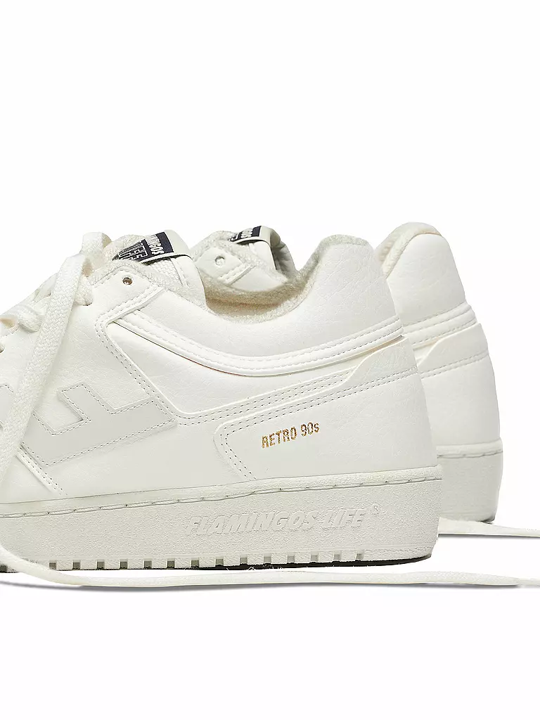 FLAMINGOS LIFE | Sneaker RETRO 90s | Blanco