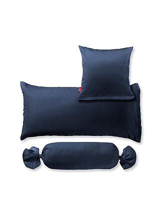 FLEURESSE | Funda de almohada de satén Royal Uni 2 unidades 40x80cm Azul noche
