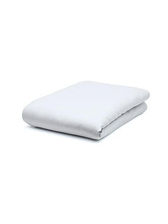 FLEURESSE | Sábana bajera ajustable de satén Royal Uni 90x200cm Plata