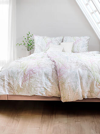 FLEURESSE | Ropa de cama de satén MODERN GARDEN 70x90cm / 140x200cm Rosemary