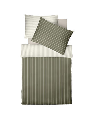 FLEURESSE | Ropa de cama de satén MODERN CLASSIC B 70x90cm / 140x200cm Matcha Brew