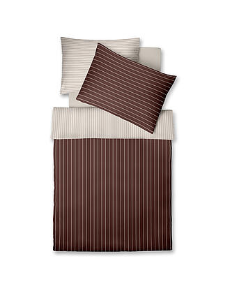 FLEURESSE | Ropa de cama de satén MODERN CLASSIC 70x90cm/140x220cm Hazel Dust