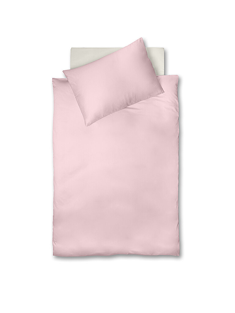 FLEURESSE Ropa de cama de satén ROYAL UNI 70x90cm / 140x200cm Rosa rosa