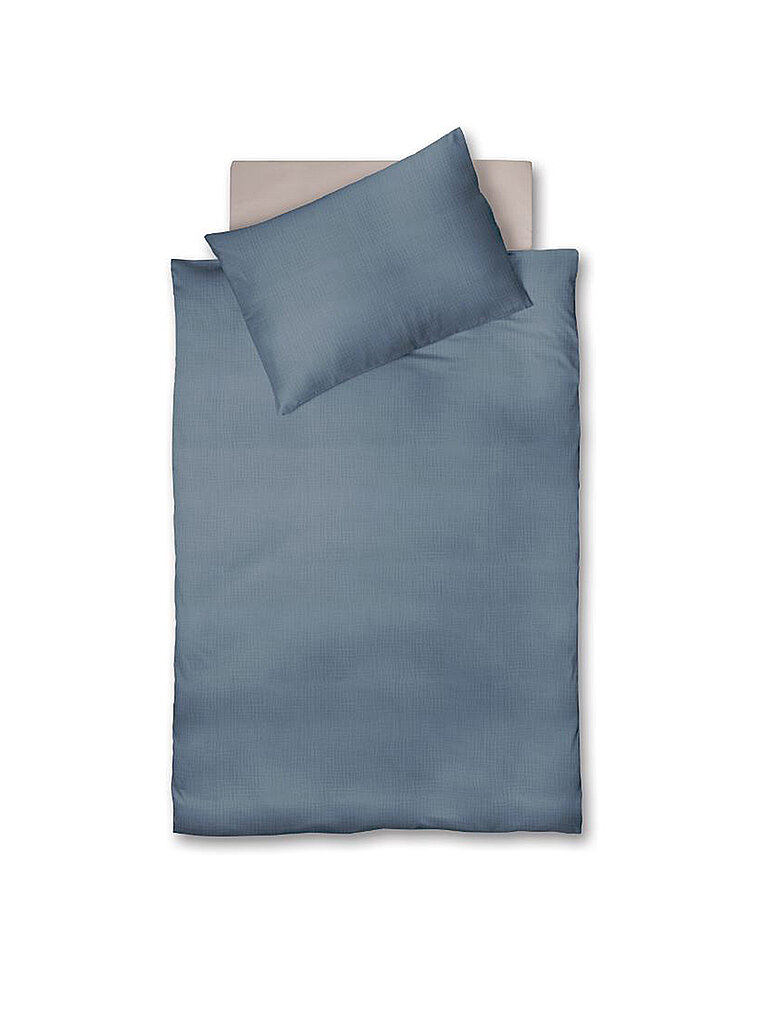 FLEURESSE Ropa de cama de muselina CAPRI 70x90cm/140x200cm Denim azul claro