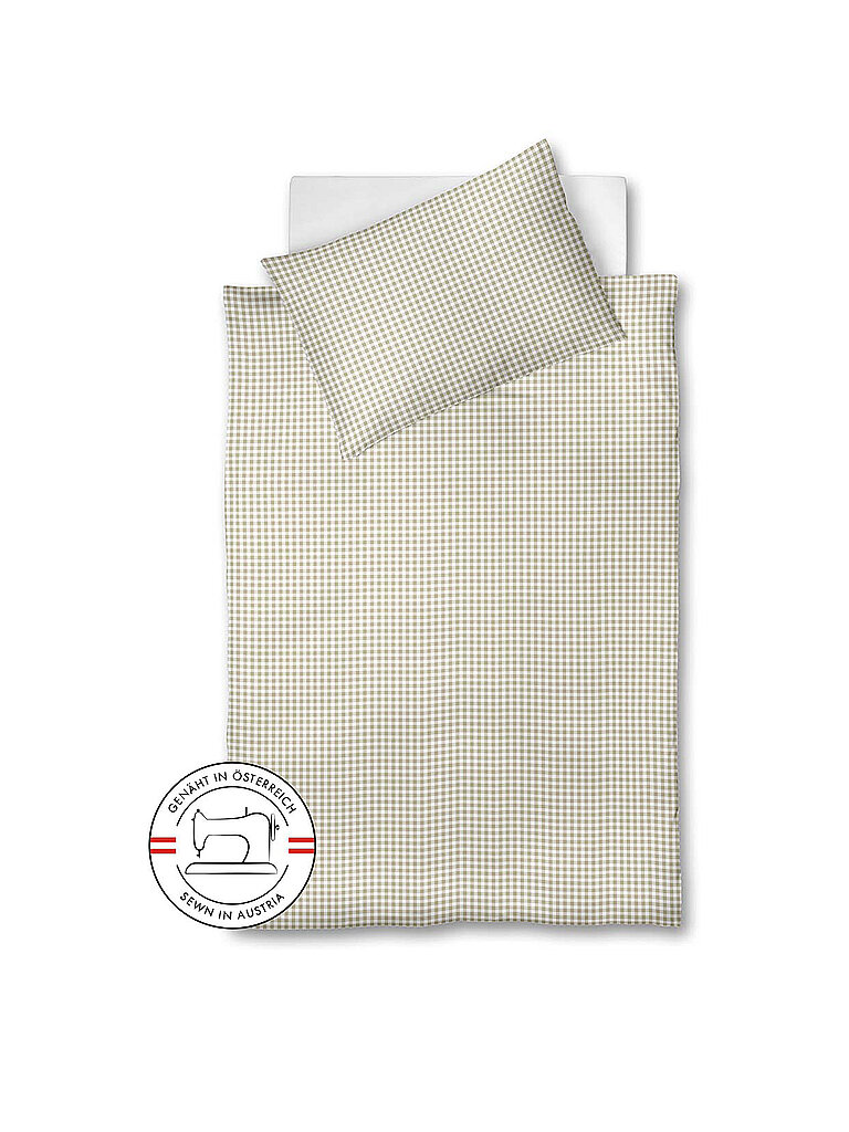 FLEURESSE Ropa de cama Seersucker RIO 70x90cm/140x200cm Crema beige