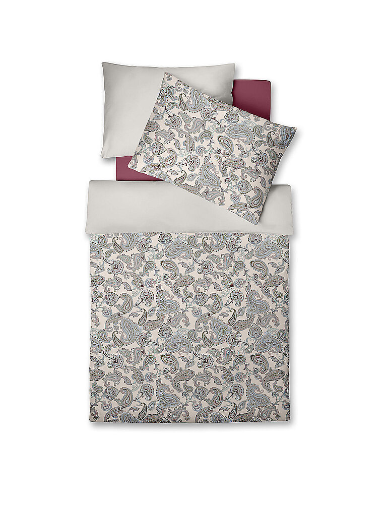 Fleuresse Ropa de cama de satén STOCKHOLM Berry baya